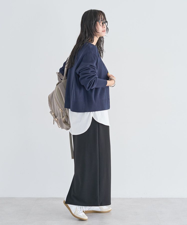 Green Parks「アンチピリング金ボタンニットカーディガン」|カーディガン|