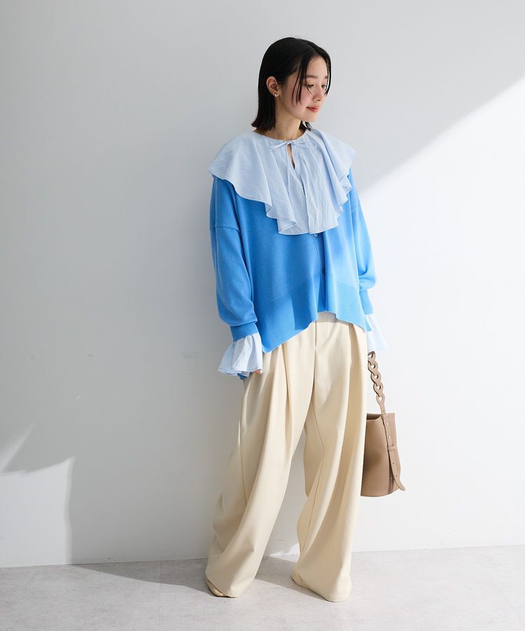 Green Parks「デザインタックワイドパンツ」|その他|