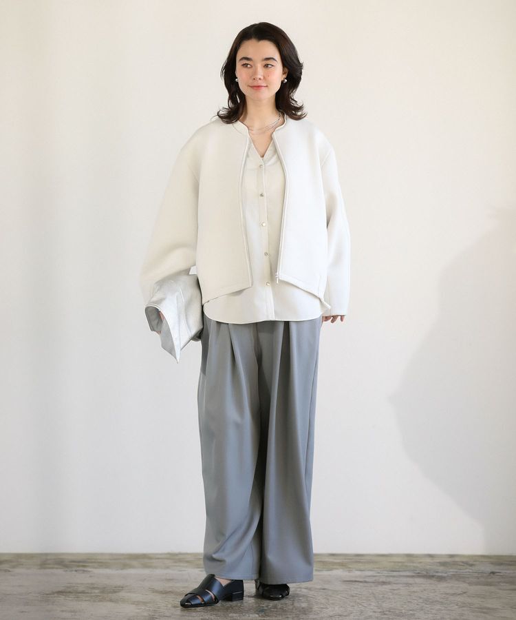 Green Parks「デザインタックワイドパンツ」|その他|