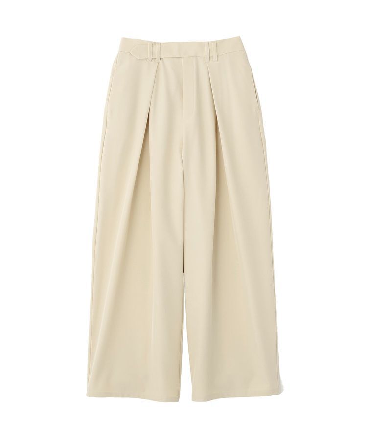 Green Parks「デザインタックワイドパンツ」|その他|