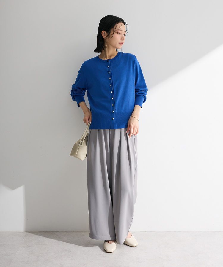 Green Parks「金釦コンパクトニットカーディガン」|カーディガン|