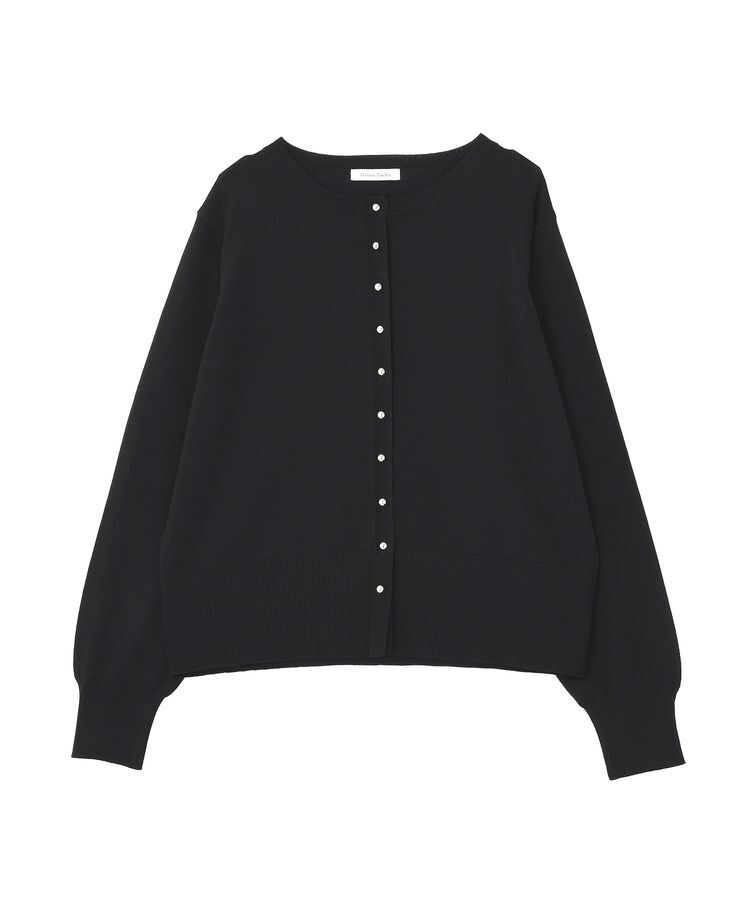 Green Parks「金釦コンパクトニットカーディガン」|カーディガン|