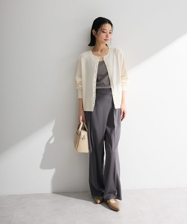 Green Parks「金釦コンパクトニットカーディガン」|カーディガン|