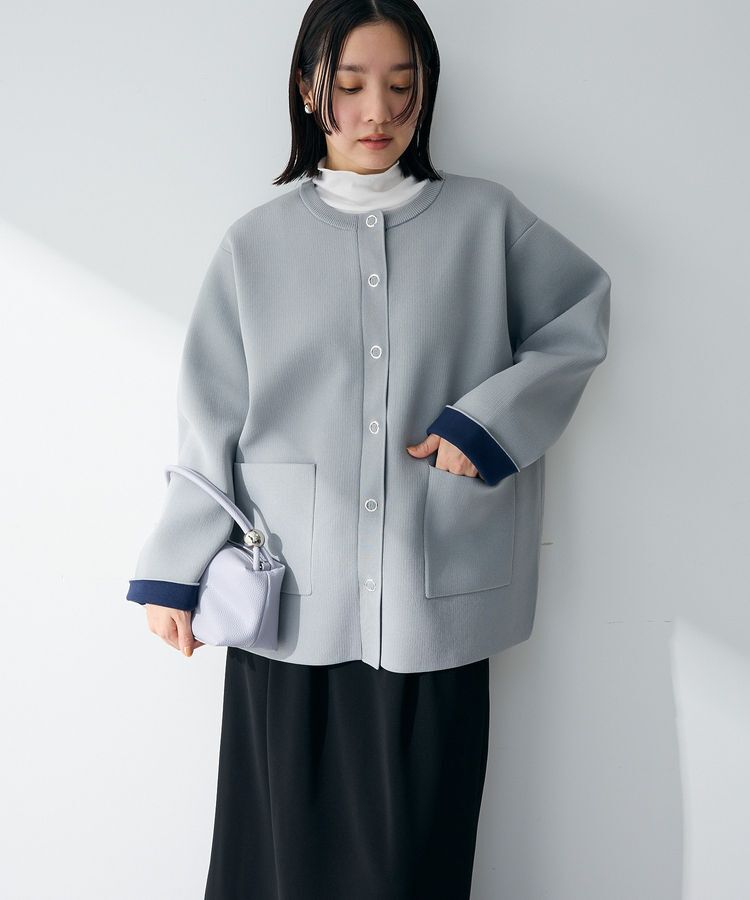 Green Parks「リングドットニットコーディガン」|カーディガン|