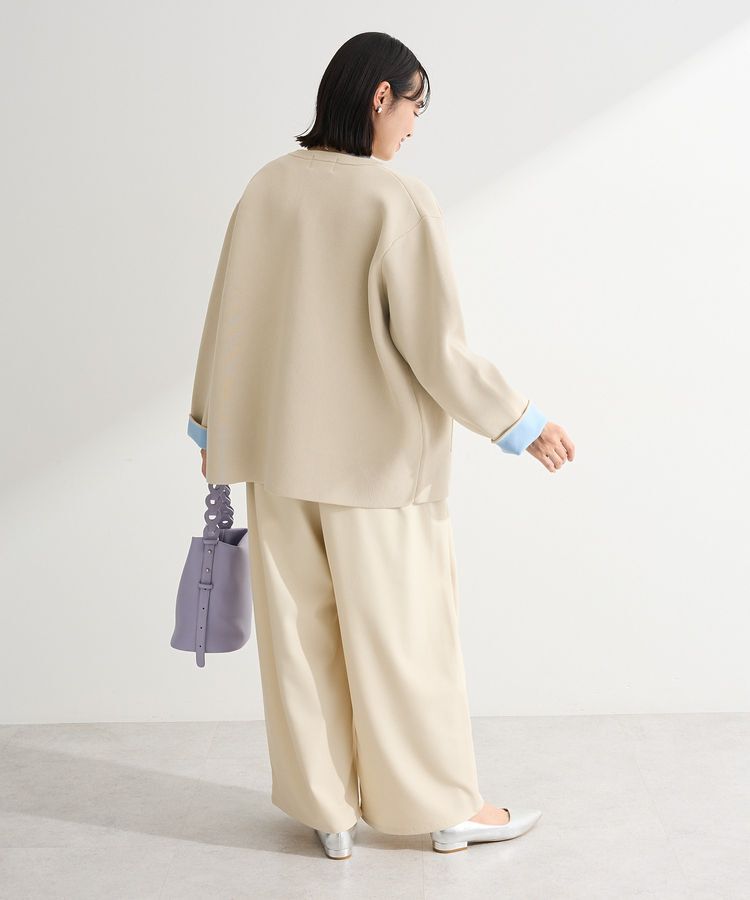 Green Parks「リングドットニットコーディガン」|カーディガン|