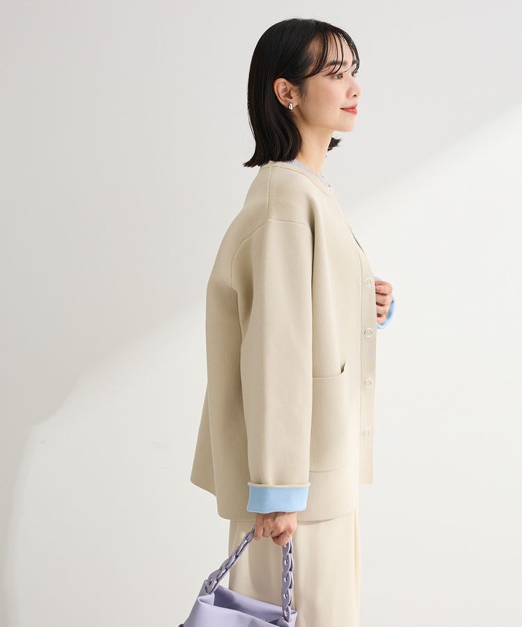 Green Parks「リングドットニットコーディガン」|カーディガン|