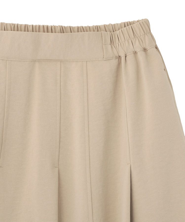 Green Parks「プリーツサテンフレアスカート」|フレア|