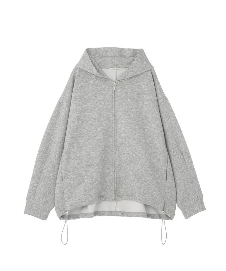 Green Parks「【OTONAパーカー】ダブルZIP裾ドロストパーカー」|スウェット・ジャージ|