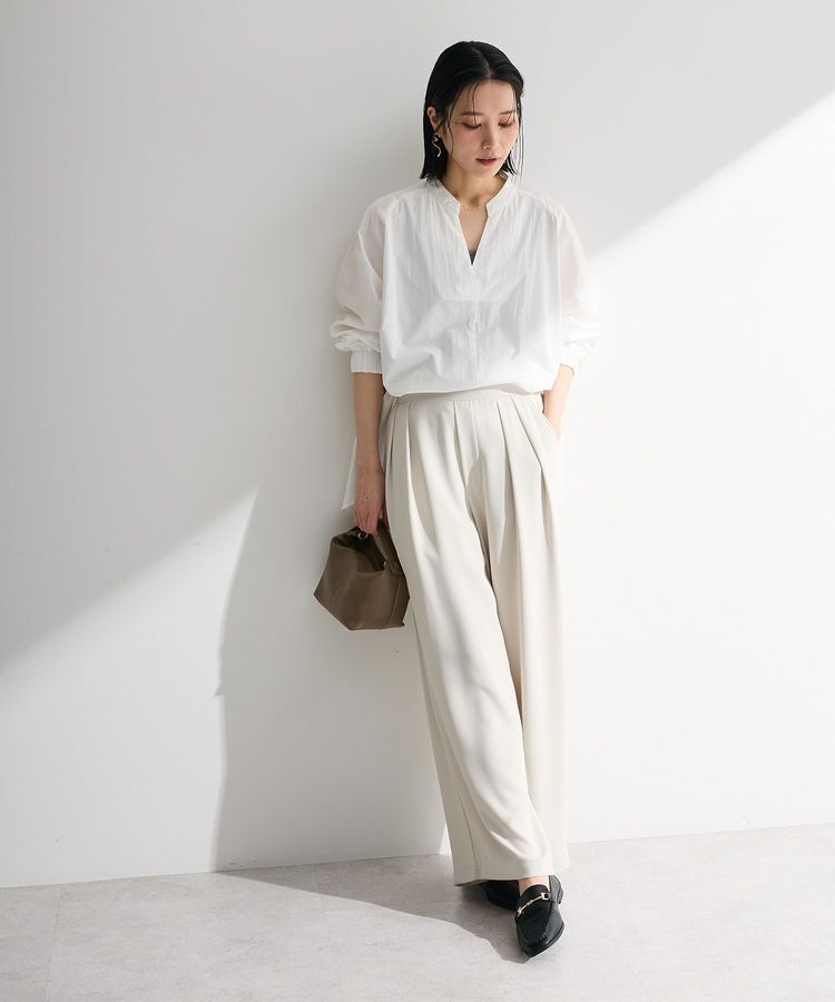 Green Parks「スキッパーブラウス」|シャツ・ブラウス|