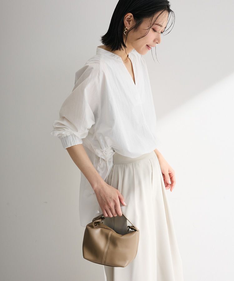 Green Parks「スキッパーブラウス」|シャツ・ブラウス|