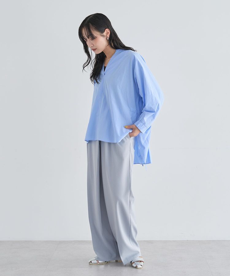 Green Parks「スキッパーブラウス」|シャツ・ブラウス|