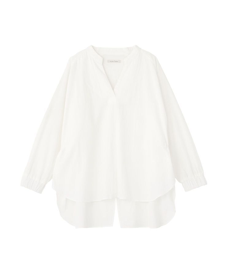 Green Parks「スキッパーブラウス」|シャツ・ブラウス|