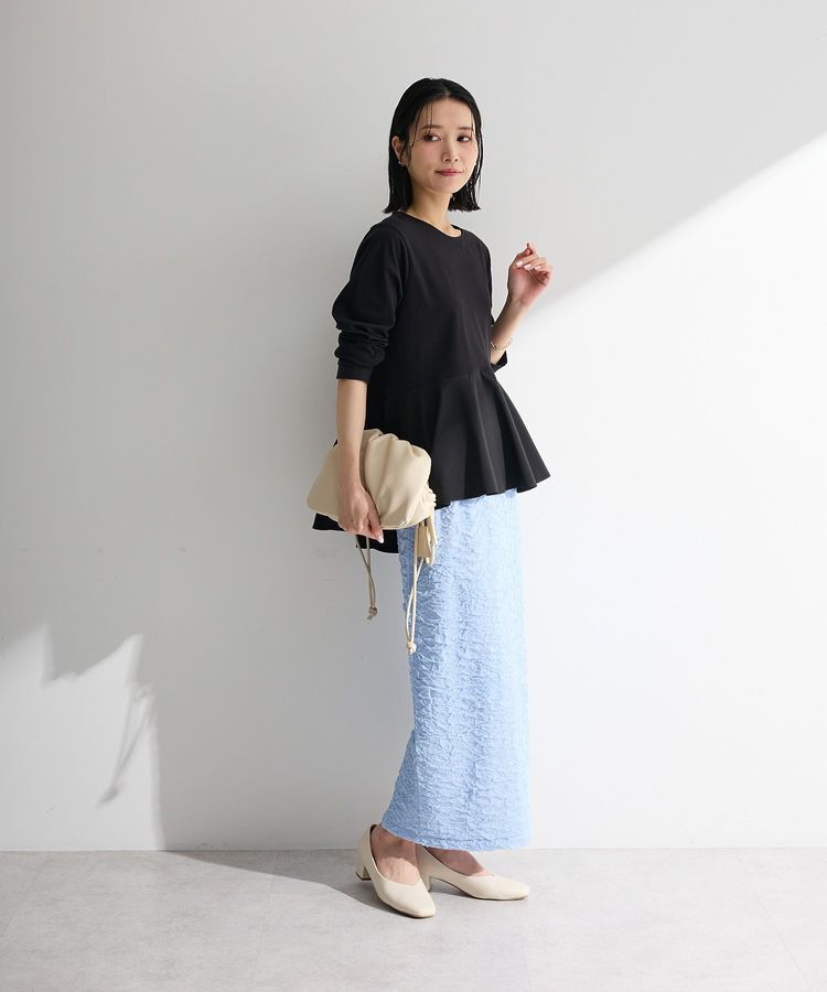 Green Parks「ペプラムドッキングプルオーバー」|Tシャツ・カットソー|