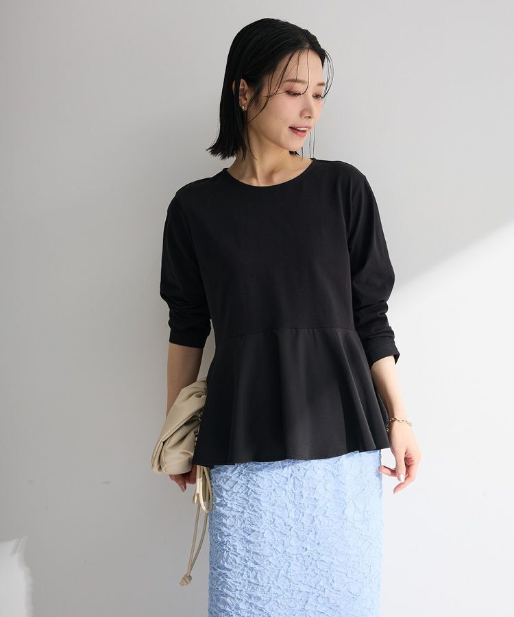 Green Parks「ペプラムドッキングプルオーバー」|Tシャツ・カットソー|