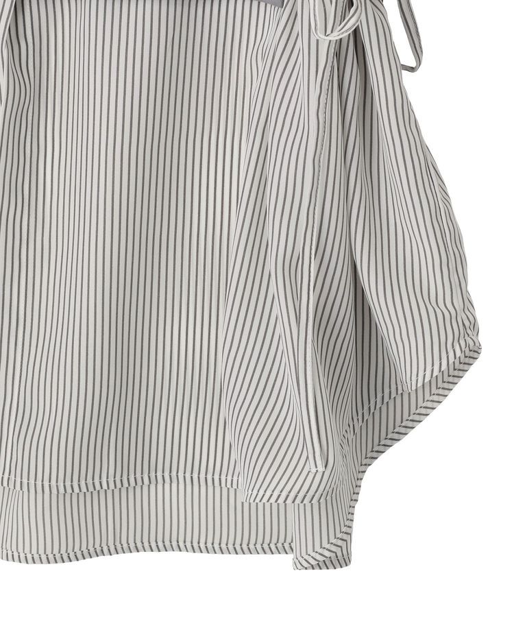 Green Parks「脇リボンドッキングチュニック」|Tシャツ・カットソー|