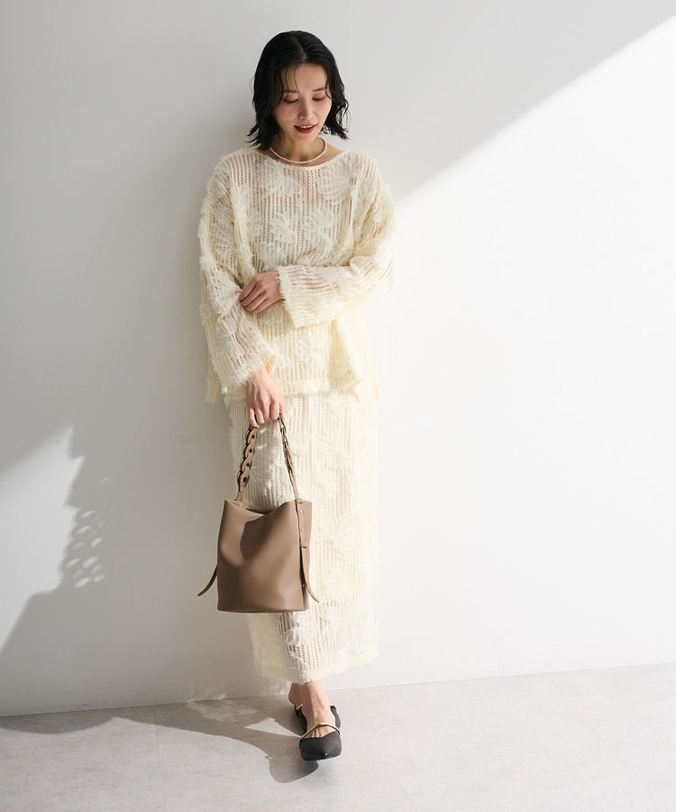 Green Parks「刺繍レーススカート」|スカート|