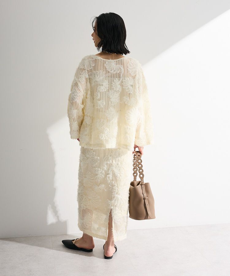 Green Parks「刺繍レーススカート」|スカート|