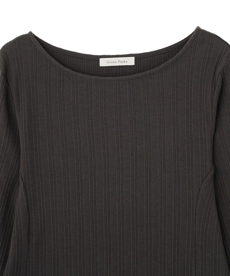 Green Parks「チェーンリブカットプルオーバー」|Tシャツ・カットソー|