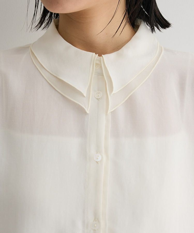 Green Parks「レイヤード風BIGシャツ」|シャツ・ブラウス|