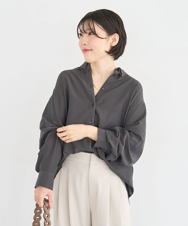 Green Parks「レイヤード風BIGシャツ」|シャツ・ブラウス|