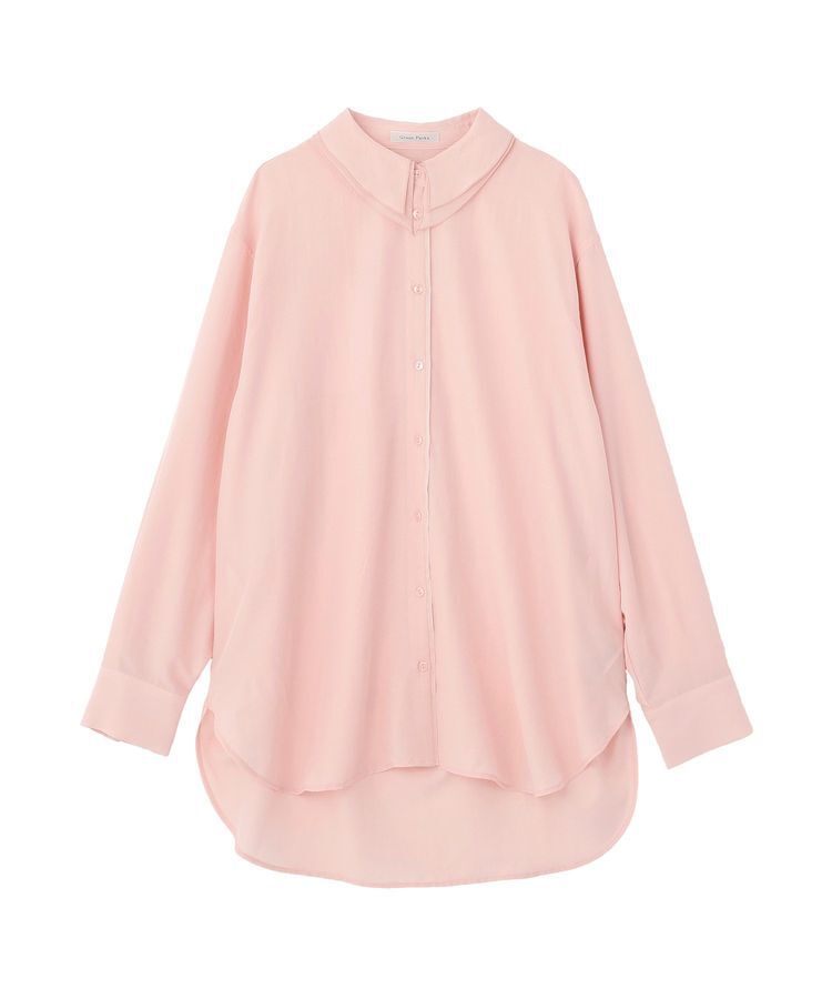 Green Parks「レイヤード風BIGシャツ」|シャツ・ブラウス|