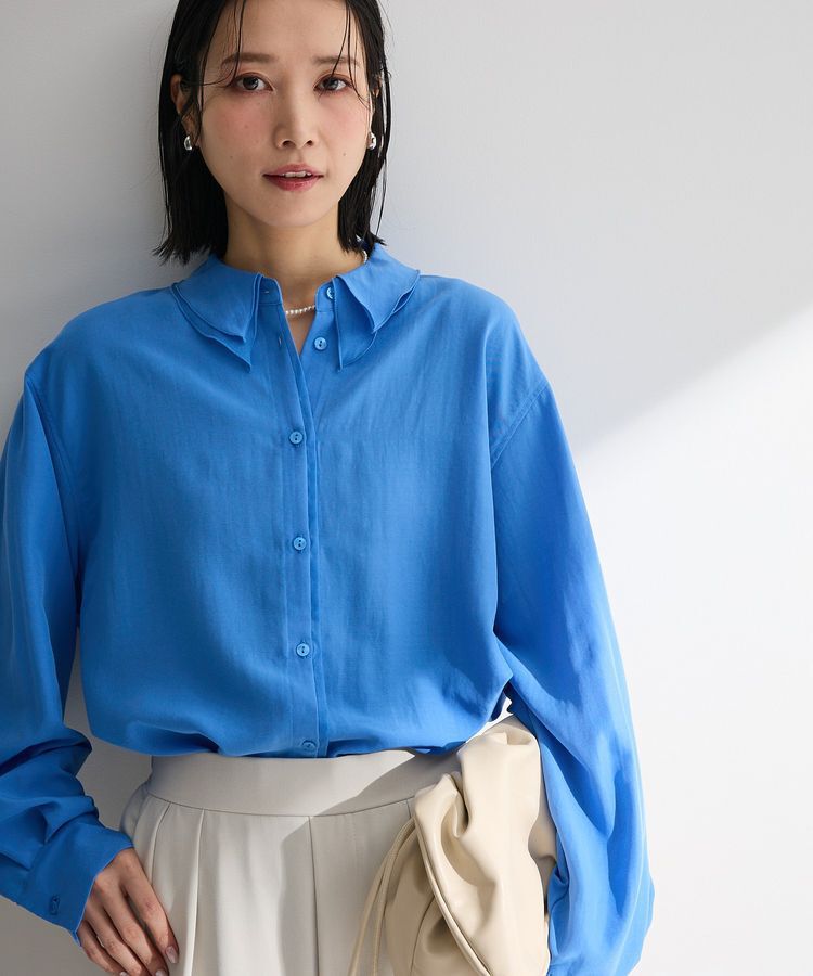 Green Parks「レイヤード風BIGシャツ」|シャツ・ブラウス|