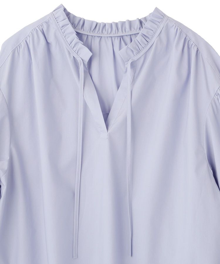 Green Parks「2wayフリルハイネックブラウス」|シャツ・ブラウス|