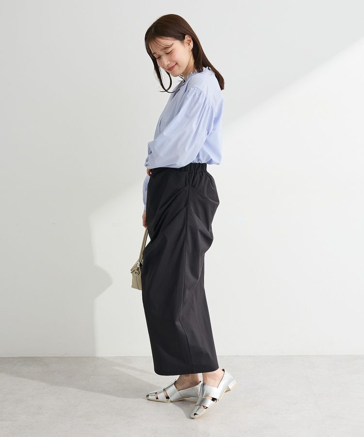 Green Parks「2wayフリルハイネックブラウス」|シャツ・ブラウス|