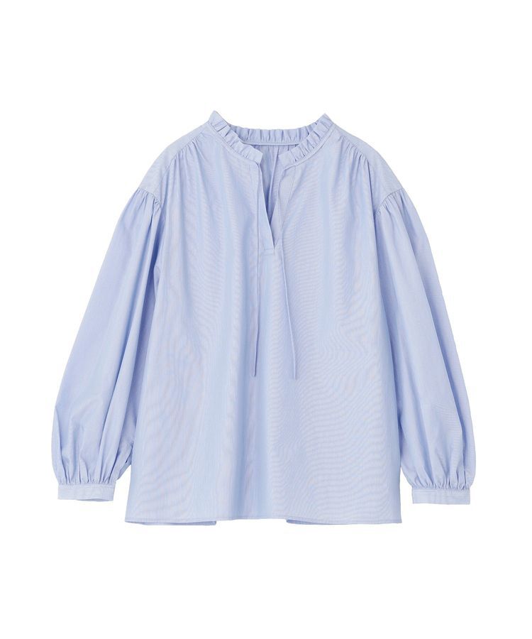 Green Parks「2wayフリルハイネックブラウス」|シャツ・ブラウス|