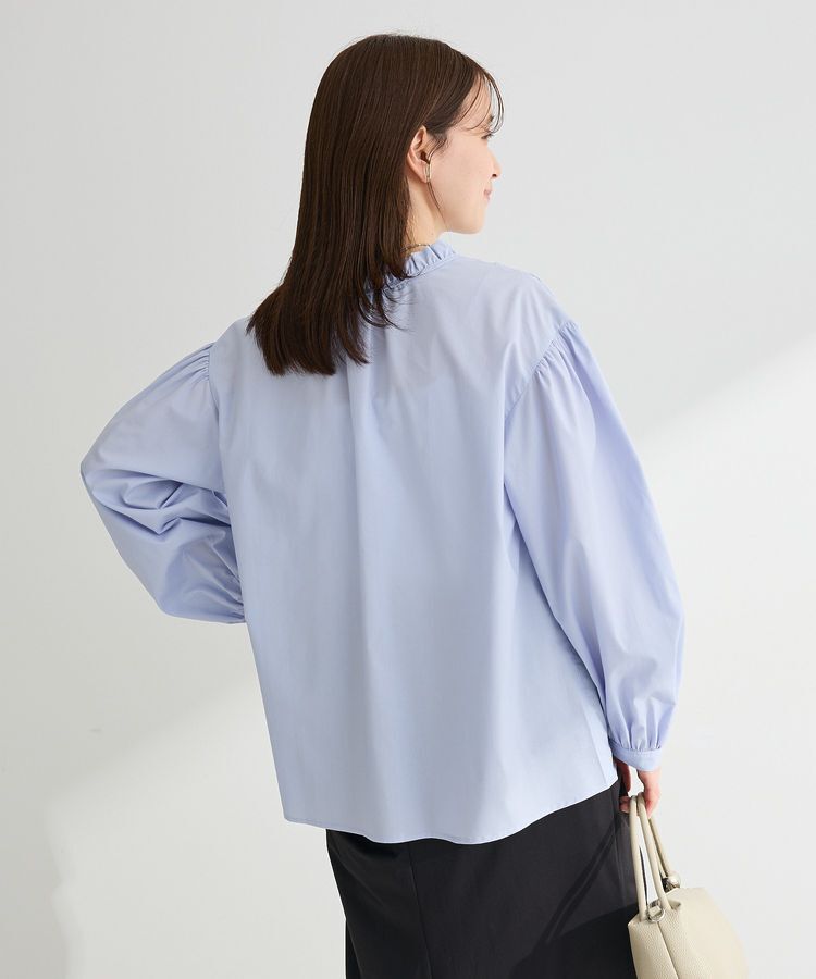 Green Parks「2wayフリルハイネックブラウス」|シャツ・ブラウス|