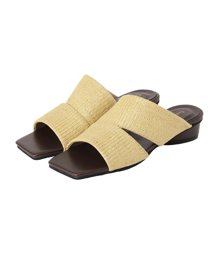 Green Parks「サイドオープンサマーミュール」|サンダル|