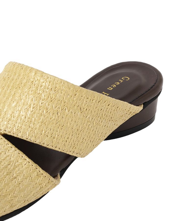 Green Parks「サイドオープンサマーミュール」|サンダル|