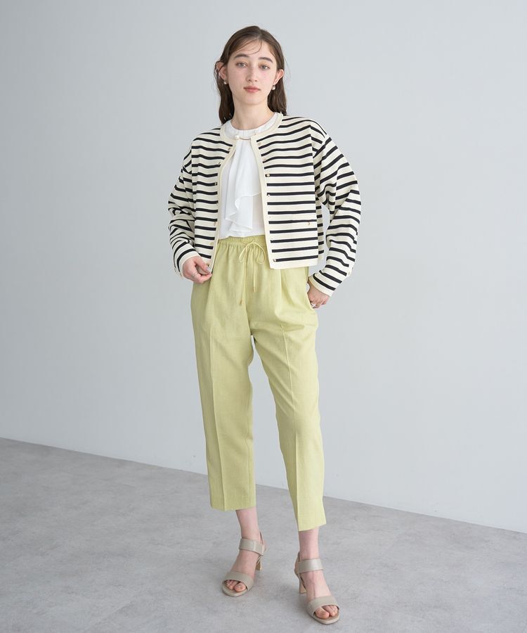 YECCA VECCA「サラサライージーテーパードパンツ」|その他|