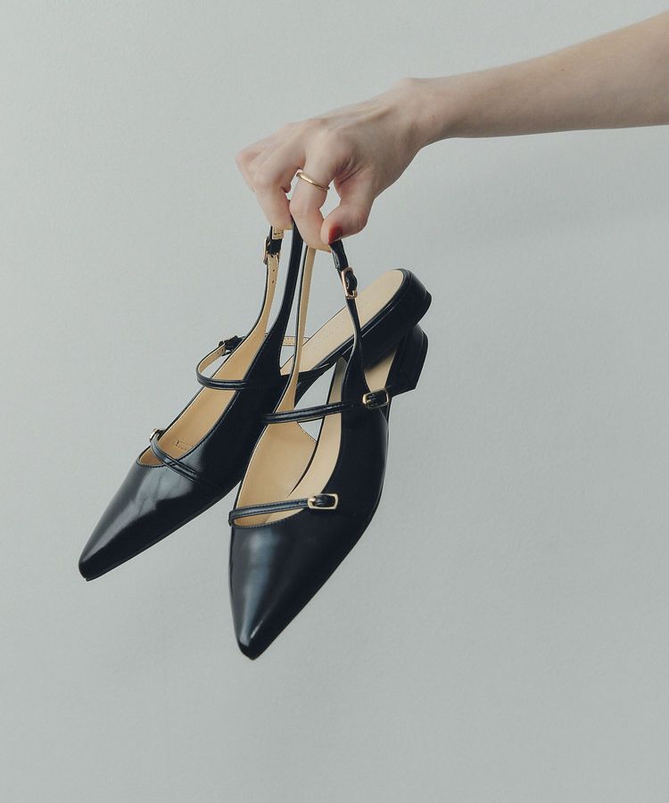 YECCA VECCA「バックストラップメリージェーンパンプス」|パンプス|
