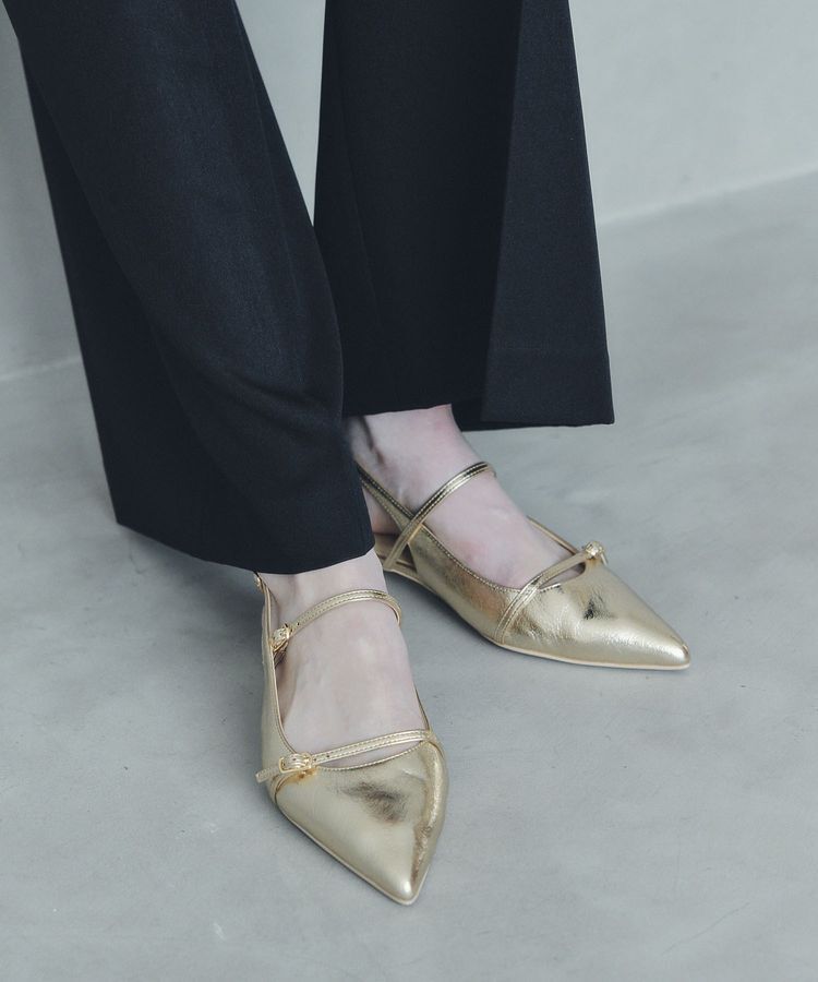 YECCA VECCA「バックストラップメリージェーンパンプス」|パンプス|