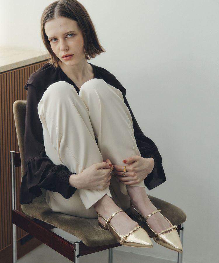 YECCA VECCA「バックストラップメリージェーンパンプス」|パンプス|