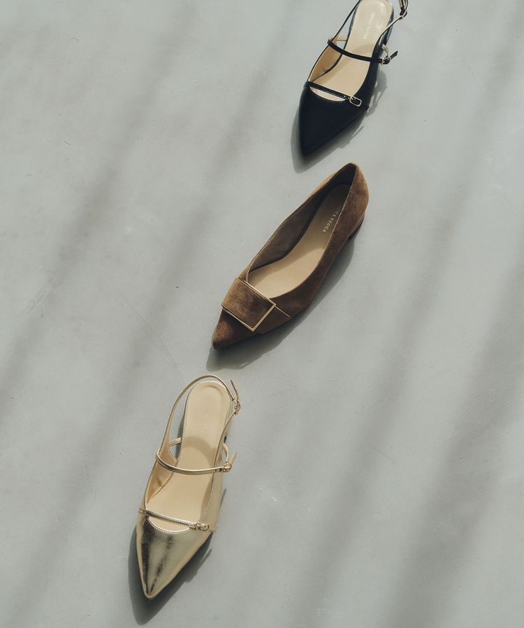 YECCA VECCA「バックストラップメリージェーンパンプス」|パンプス|