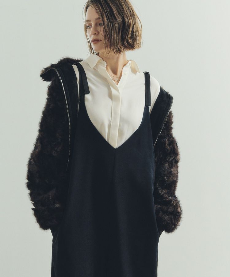 Editt by YECCA VECCA「サイドラインサロペット」|オールインワン|