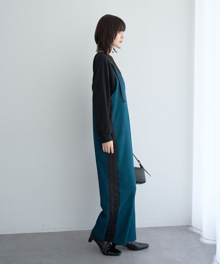 Editt by YECCA VECCA「サイドラインサロペット」|オールインワン|