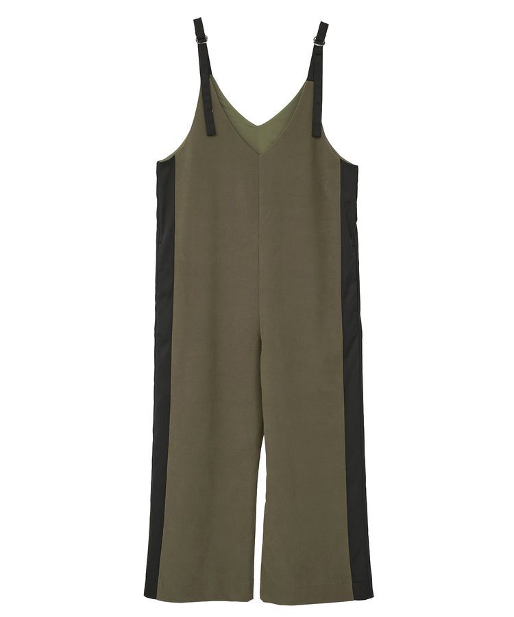 Editt by YECCA VECCA「サイドラインサロペット」|オールインワン|