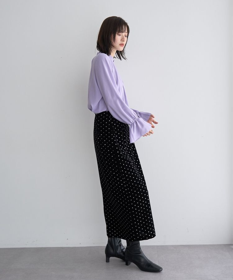 YECCA VECCA「タックデザインブラウス」|シャツ・ブラウス|