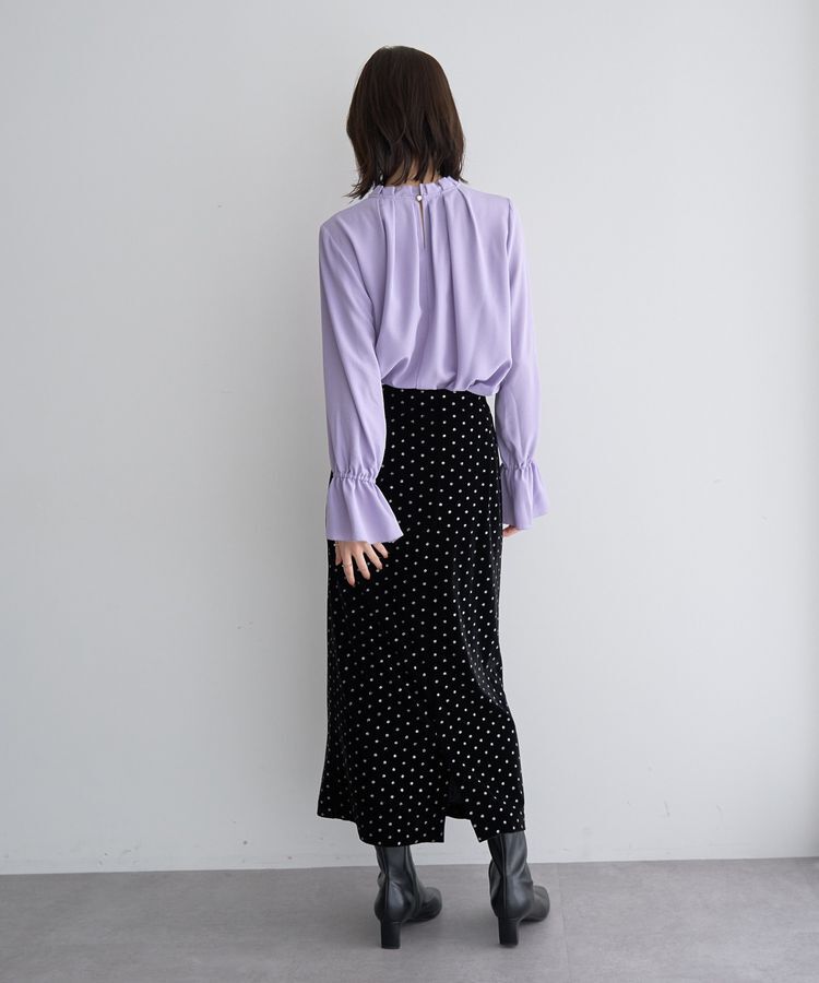 YECCA VECCA「タックデザインブラウス」|シャツ・ブラウス|