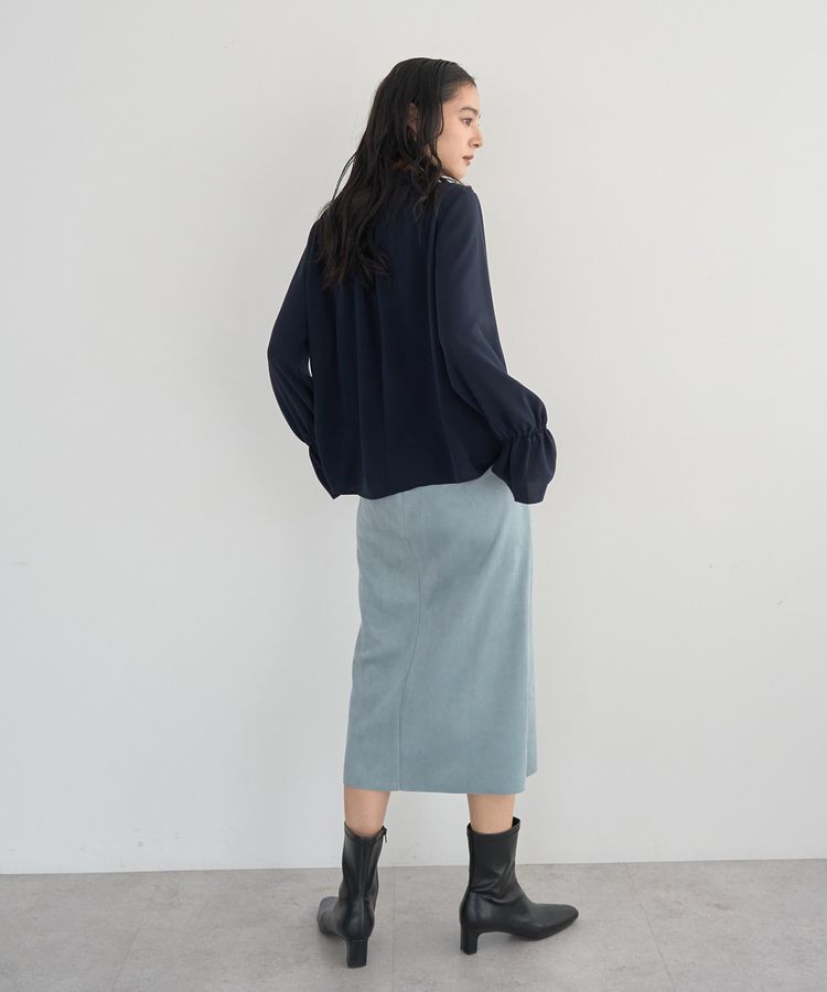 YECCA VECCA「タックデザインブラウス」|シャツ・ブラウス|