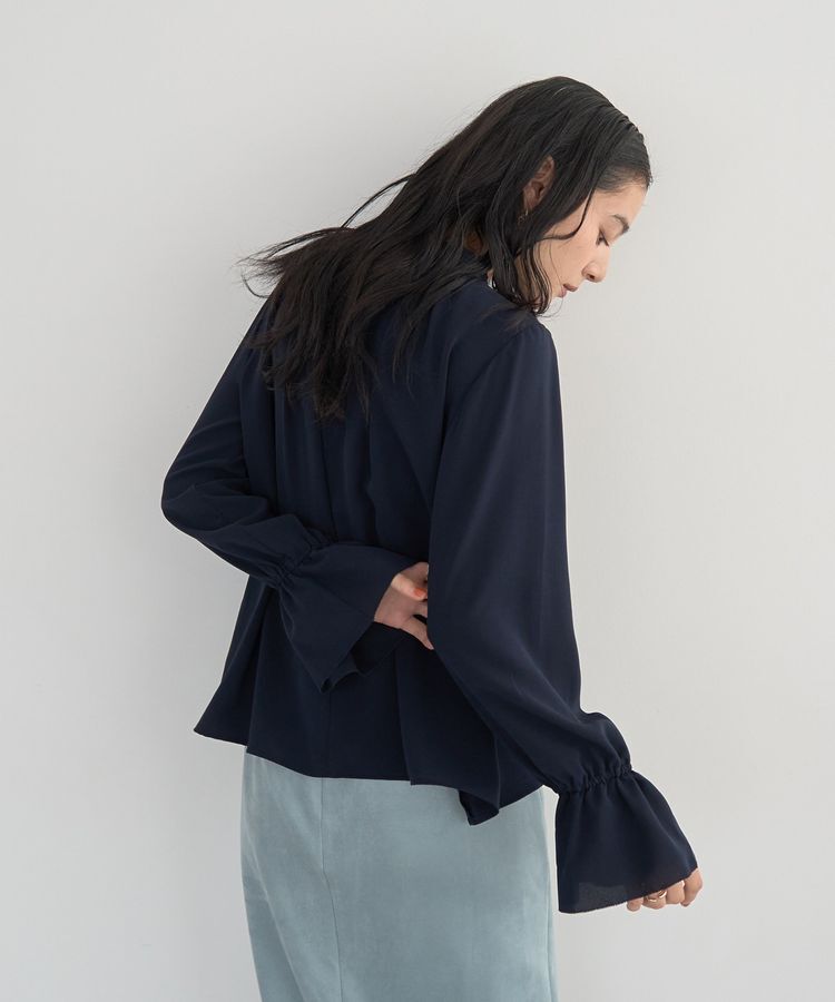 YECCA VECCA「タックデザインブラウス」|シャツ・ブラウス|
