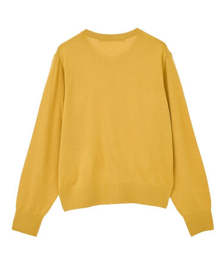 YECCA VECCA「金釦クルーネックカーディガン」|カーディガン|