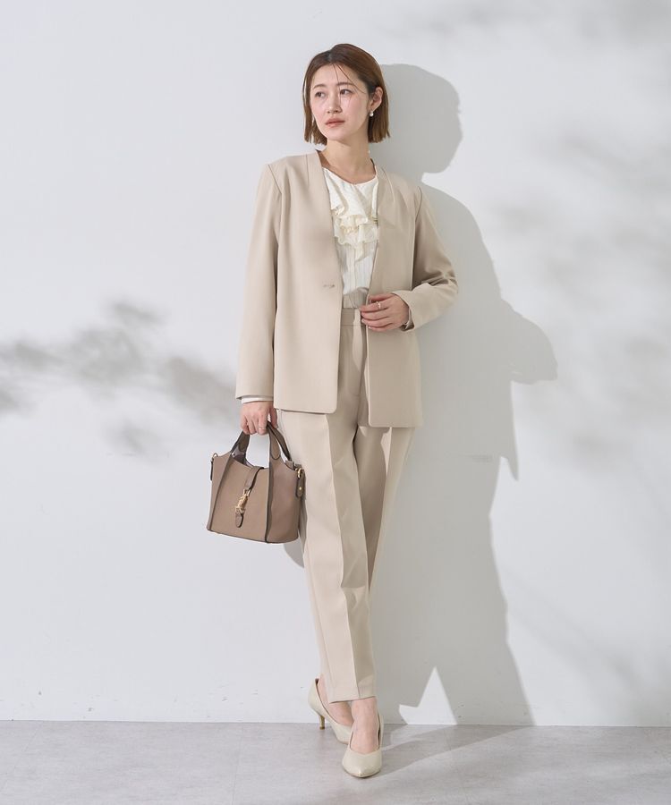 YECCA VECCA「ストレッチピンタックパンツ」|その他|