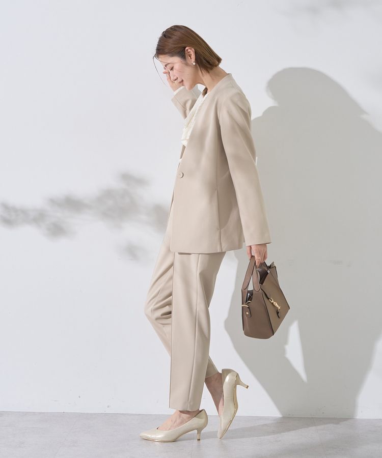 YECCA VECCA「ストレッチピンタックパンツ」|その他|