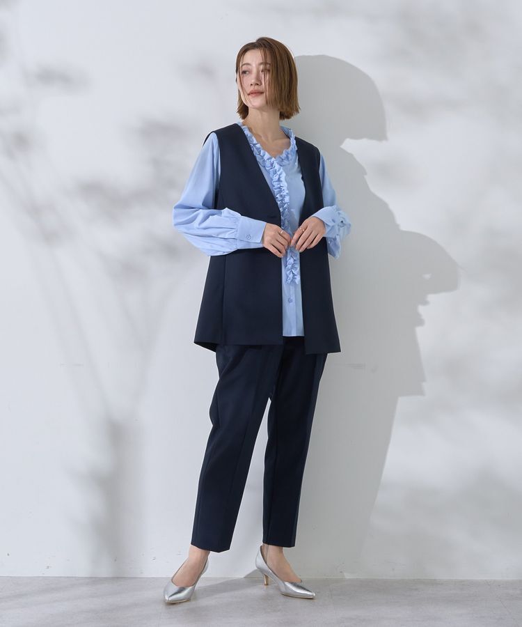 YECCA VECCA「ストレッチピンタックパンツ」|その他|