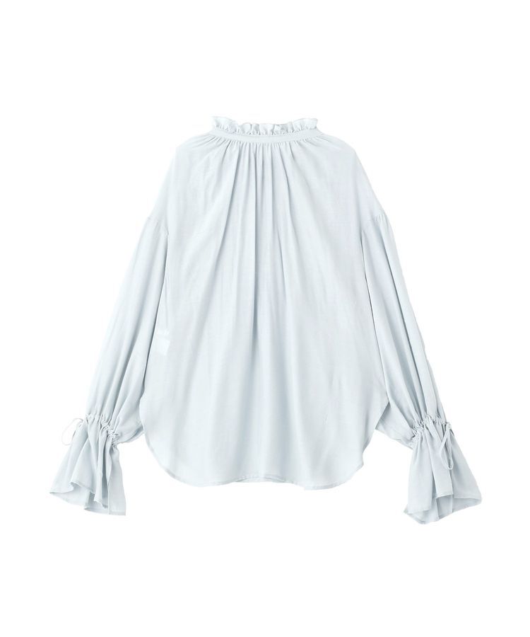 Editt by YECCA VECCA「シャーリングギャザーリボンブラウス」|シャツ・ブラウス|