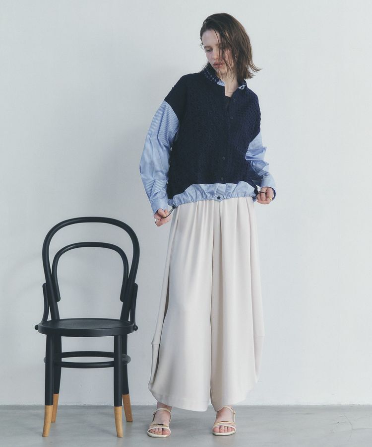 Editt by YECCA VECCA「コクーンドレープワイドパンツ」|その他|